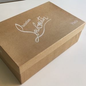 4 Christian Louboutin shoe boxes